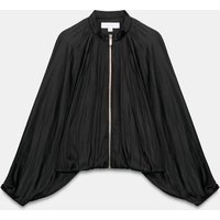 Zara - Satin Effect Bomber Jacket - Black - Xl - Woman | Zara US