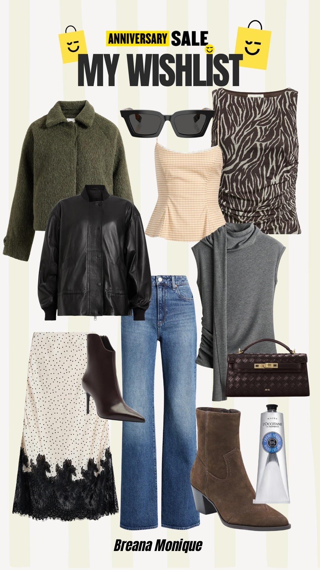 My Wishlist! Nordstrom Anniversary Sale 💛 prep your wishlist now, sale starts next week!

#LTKgrwm #LTKootd #LTKSaleAlert