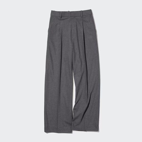 Wide-Fit Pleated Pants | UNIQLO (US)