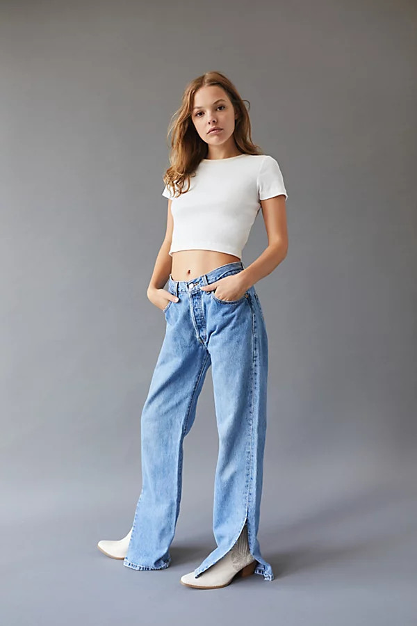 Urban Renewal Recycled Levi's Side Slit Jean | Urban Outfitters (US and RoW)