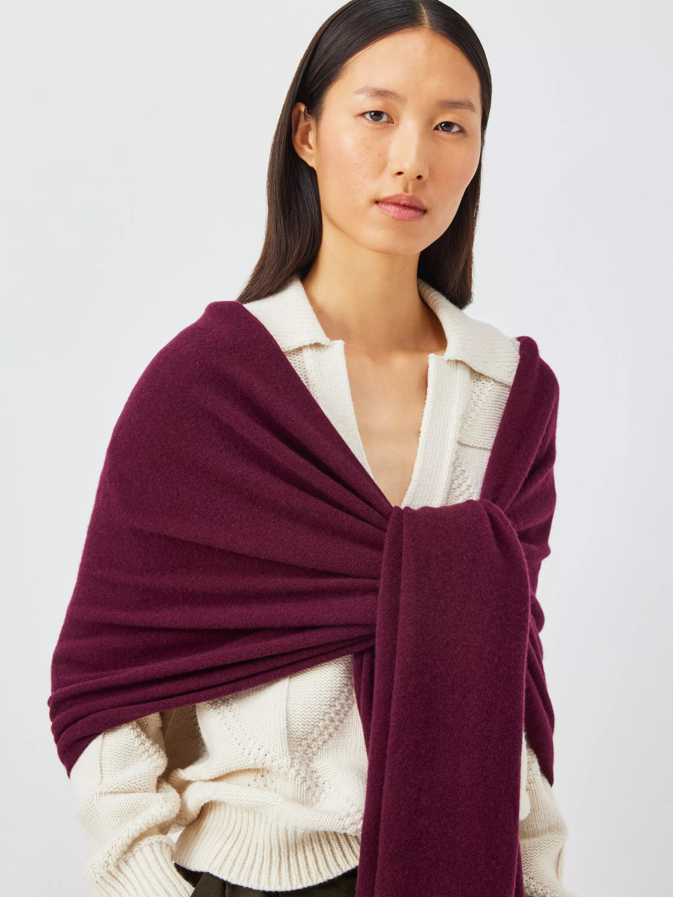John Lewis Cashmere Wrap | John Lewis (UK)