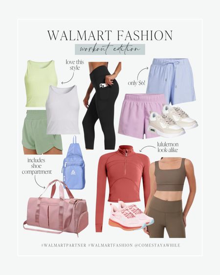 I’m updating my workout clothes  and @walmart has so many great picks! I’m loving the bright-colored shorts for spring and the Lululemon look-alike items. Activewear staples for her, cute workout shoes, and tank tops for the gym. #walmart #walmartpartner #walmartfashion


#LTKfitness #LTKActive #LTKstyletip