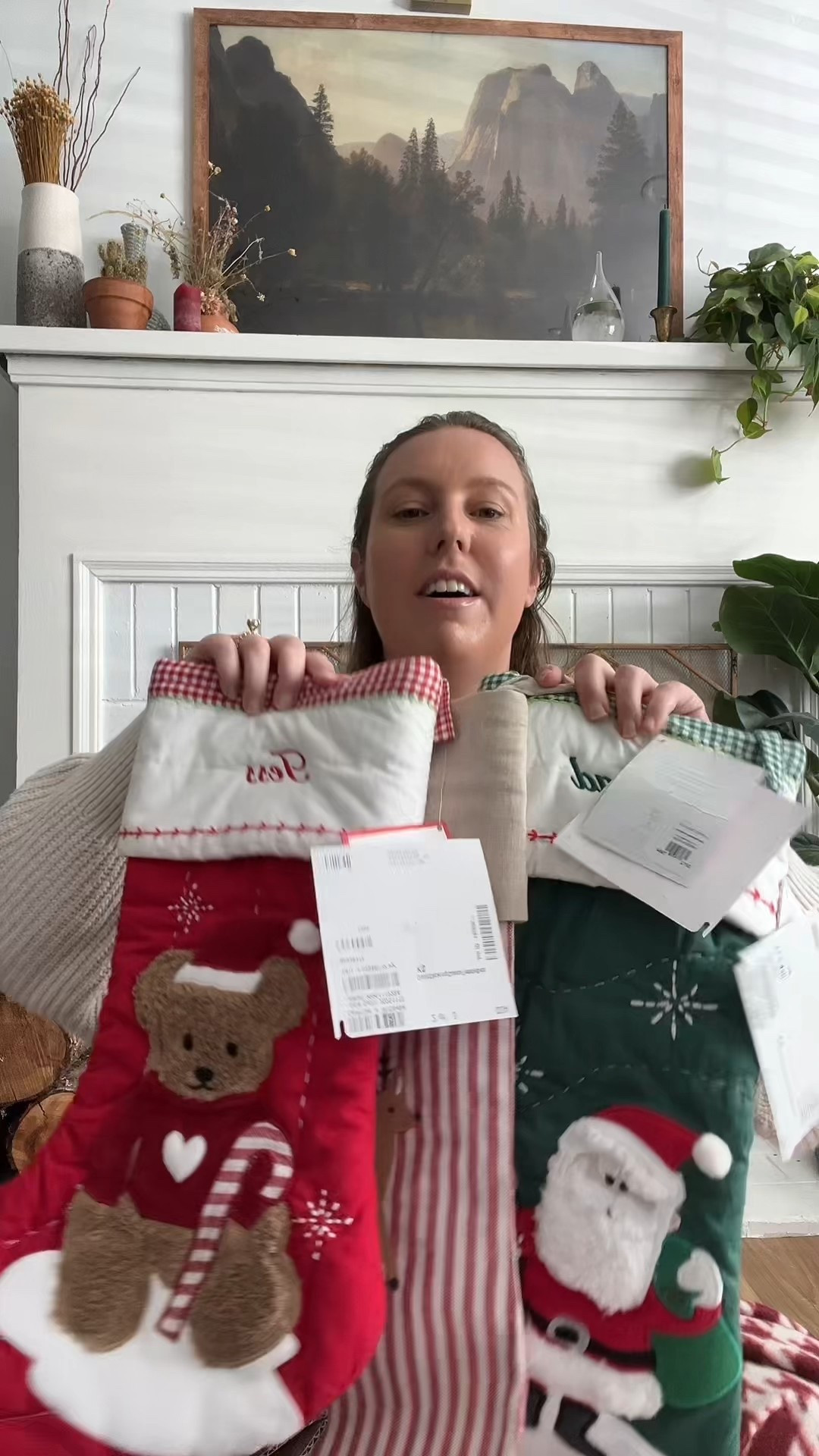 Christmas Stockings arrived!! 🎄 

Update: Ticking Stripe Stocking is Sold Out :(

#LTKHoliday #LTKGiftGuide #LTKSeasonal