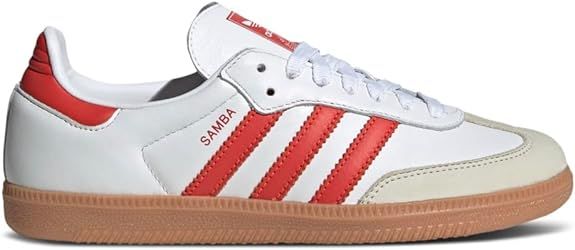 adidas Samba OG Womens White Energy Ink Gum Size | Amazon (US)