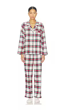 Flannel Long Pj Set
                    
                    eberjey | Revolve Clothing (Global)