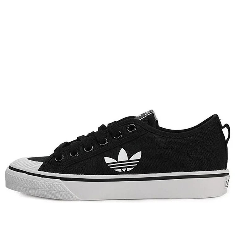 (WMNS) adidas Nizza Trefoil 'Black' | KICKS CREW