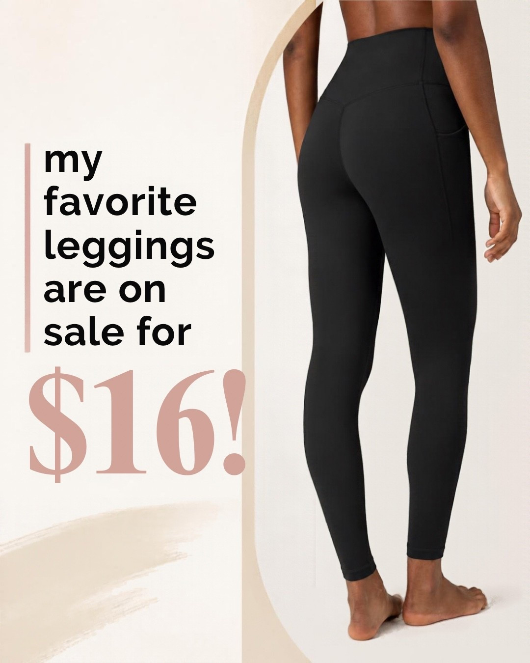 My favorite leggings are on sale for $16! Grab them while you can! 🖤✨I wear size small , 25” @amazon #amazon