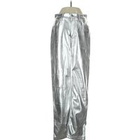 Abercrombie & Fitch Casual Pants - High Rise: Silver Bottoms - Size 27 | ThredUp (US)