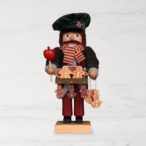 Christian Ulbricht Limited Edition Premium Nutcracker, Gingerbread Vendor | Williams-Sonoma