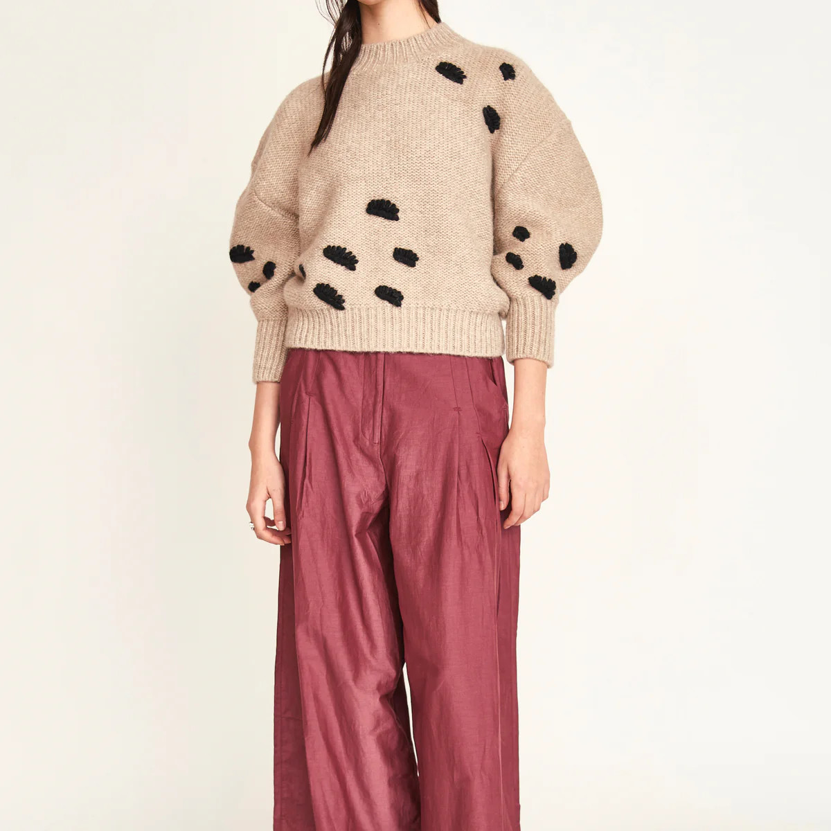 Cusco Shell Pullover in Graham Cracker | MIRTH