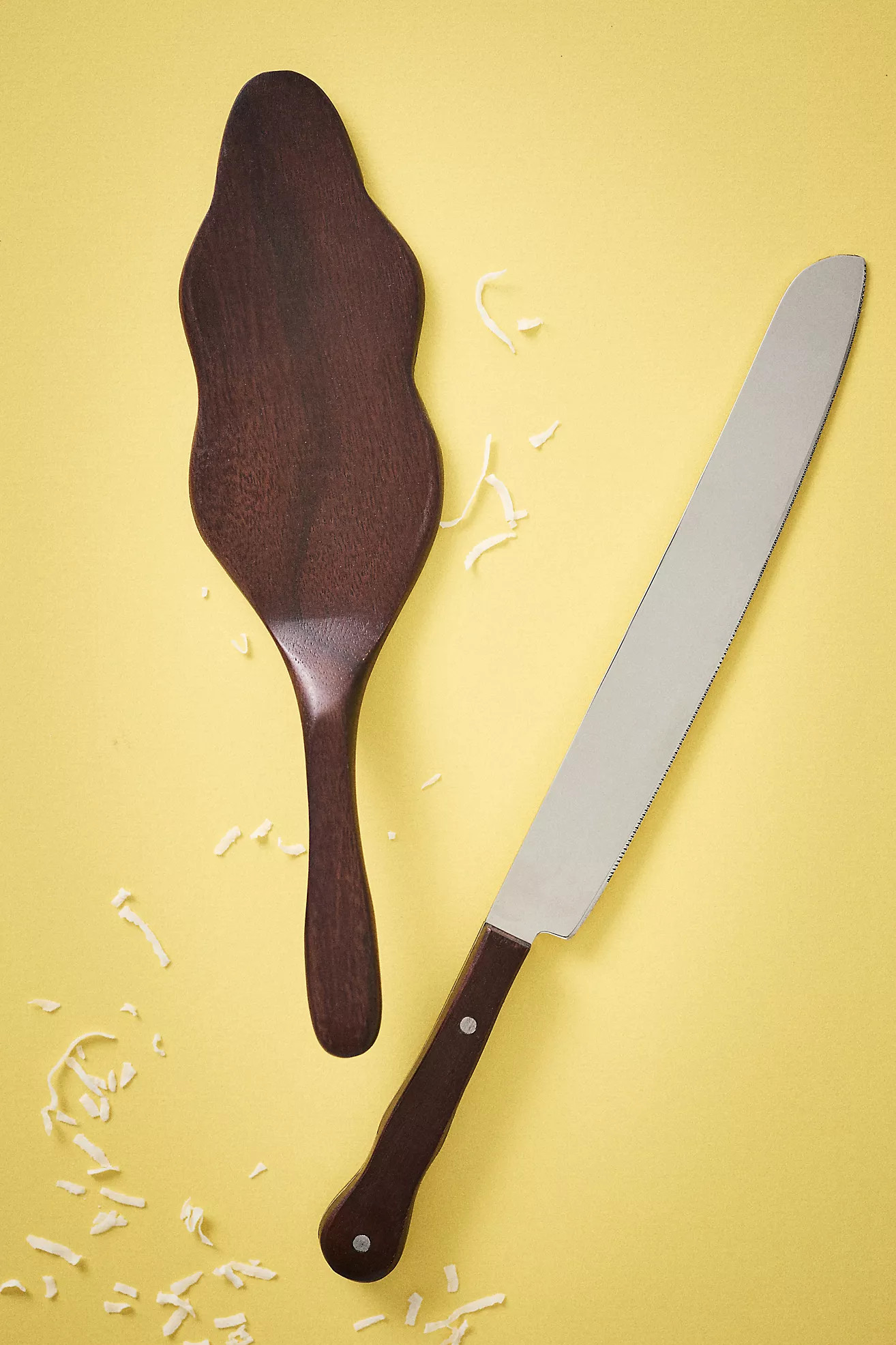 Molly Yeh Boxed Wood Serve Set | Anthropologie (US)