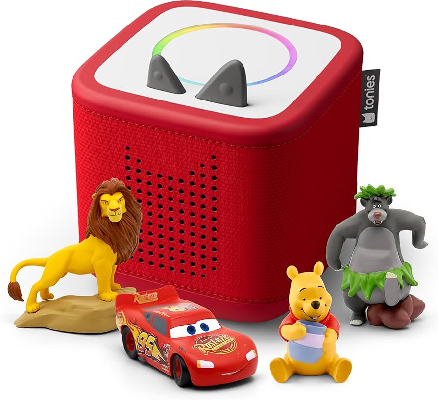 Toniebox - Paquete de 2 reproductores de audio de Disney para niños de 3 años en adelante con L... | Amazon (US)