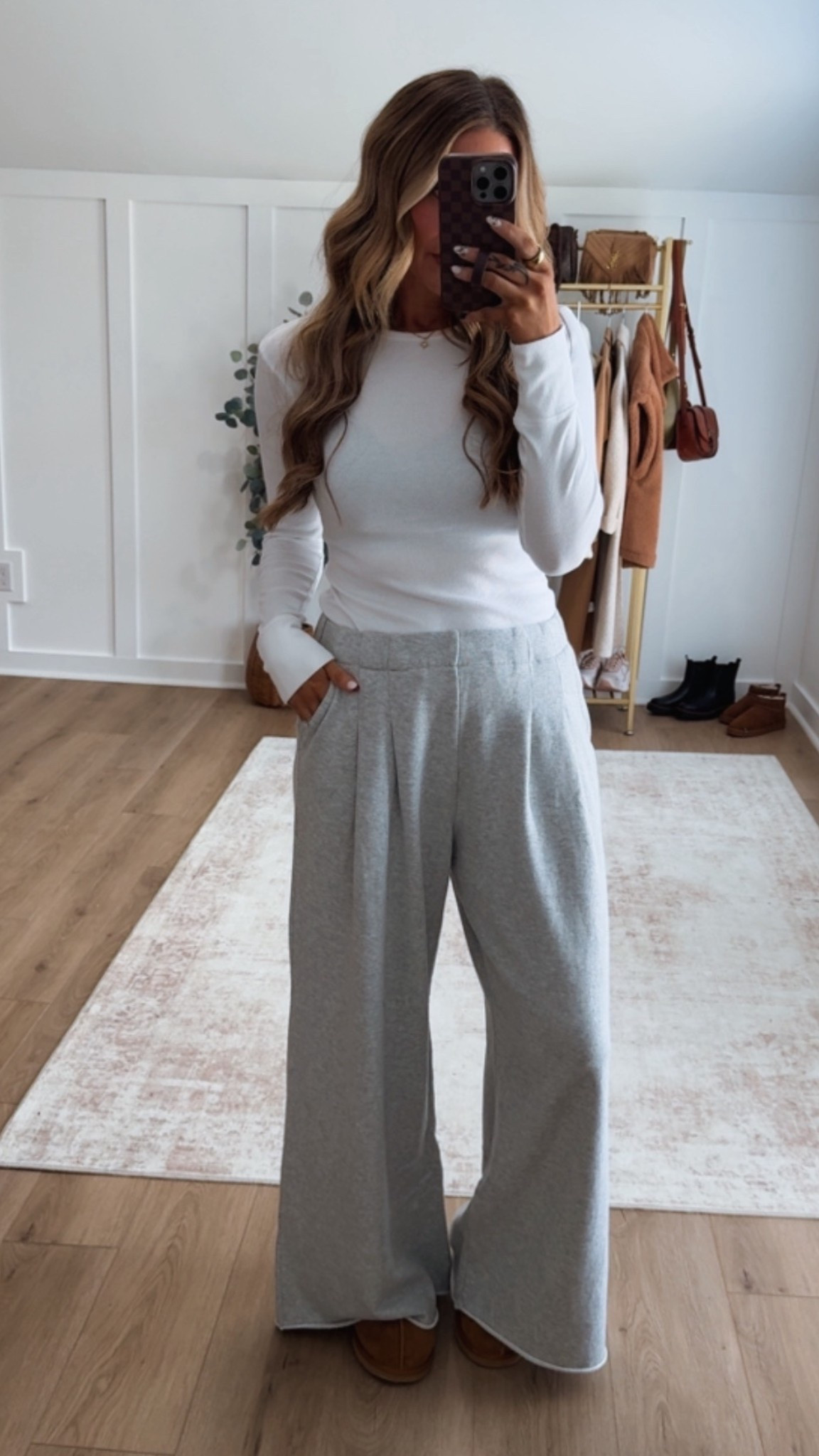 The best trouser style sweatpants ever! They come in the cutest colors & patterns. I’m in a size small regular 

#LTKFindsUnder50 #LTKCyberWeek #LTKSaleAlert