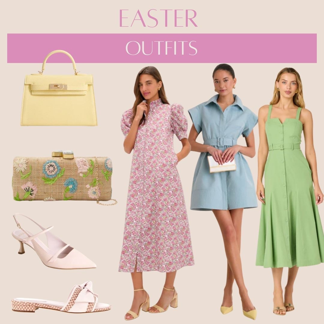 Easter outfits #easter #easterdress #springdress #springoutfits #spring #churchdress #sundaybest 

#LTKSeasonal #LTKWedding #LTKootd