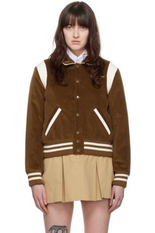 Brown SR Sport Jacket | SSENSE