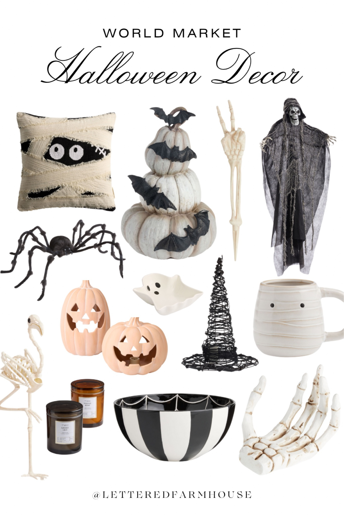 Spooky-Chic Halloween Decor from World Market: Must-Have Pieces for a Stylish Haunt

Transform your home into a stylish haunt with these spooky-chic Halloween decor finds from World Market. From eerie skeletons and haunted pumpkins to gothic black-and-white accents, these unique pieces will bring both charm and a touch of fright to your Halloween setup. Perfect for creating a memorable, Instagram-worthy space that your guests will love! Click through to explore the full roundup and get inspired for your Halloween decorating. #ltkparties #ltkhome #ltkseasonal

Halloween, Halloween 2024, Halloween decor, Halloween decorations, Halloween costumes, Halloween shirt, Halloween pajamas, Halloween home decor, Halloween porch, Halloween decor 2024 #ltkfindsunder50 #ltkfamily #ltkfallsale

#LTKSeasonal #LTKHome #LTKFallSale