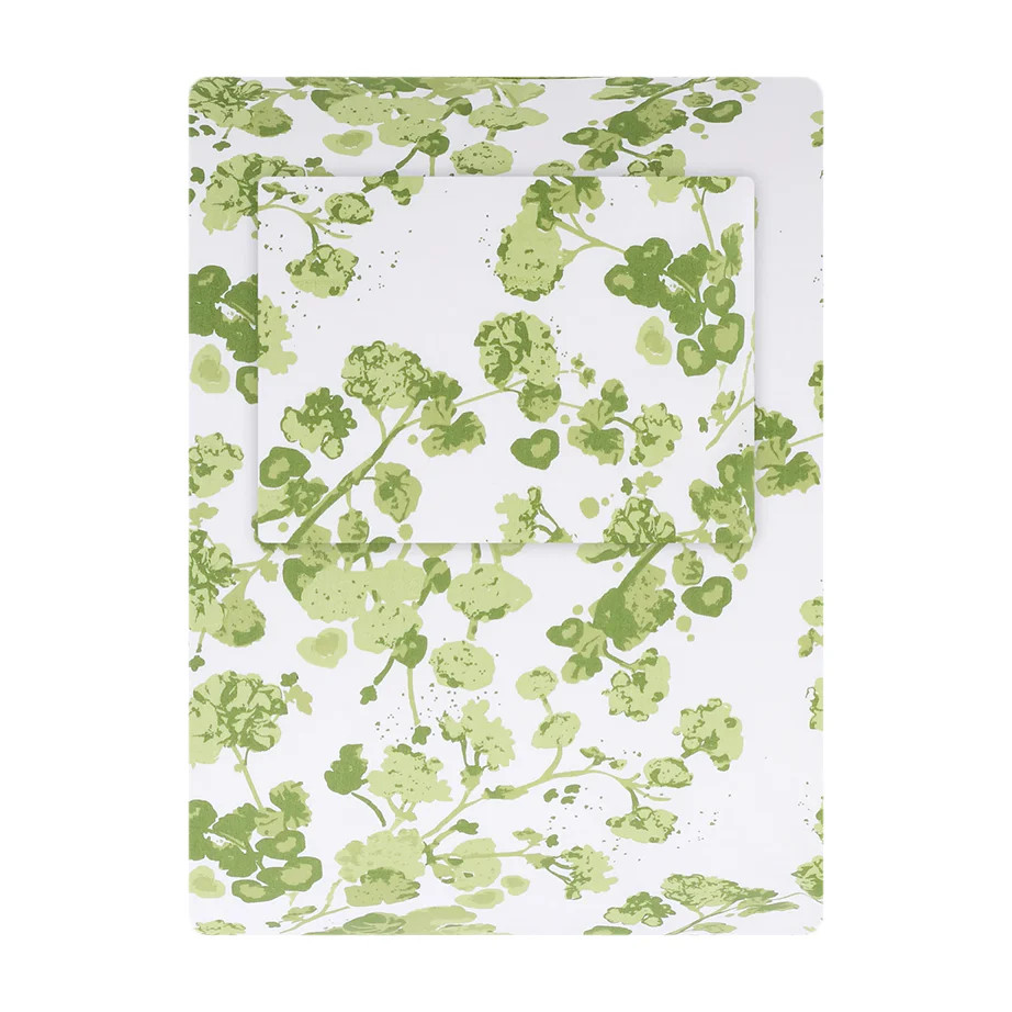 Ouisie Green Sheet Set | Biscuit Home