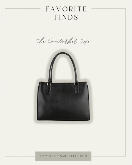 A new staple to my wardrobe. A classic and efficient black tote for every day 

#LTKitbag