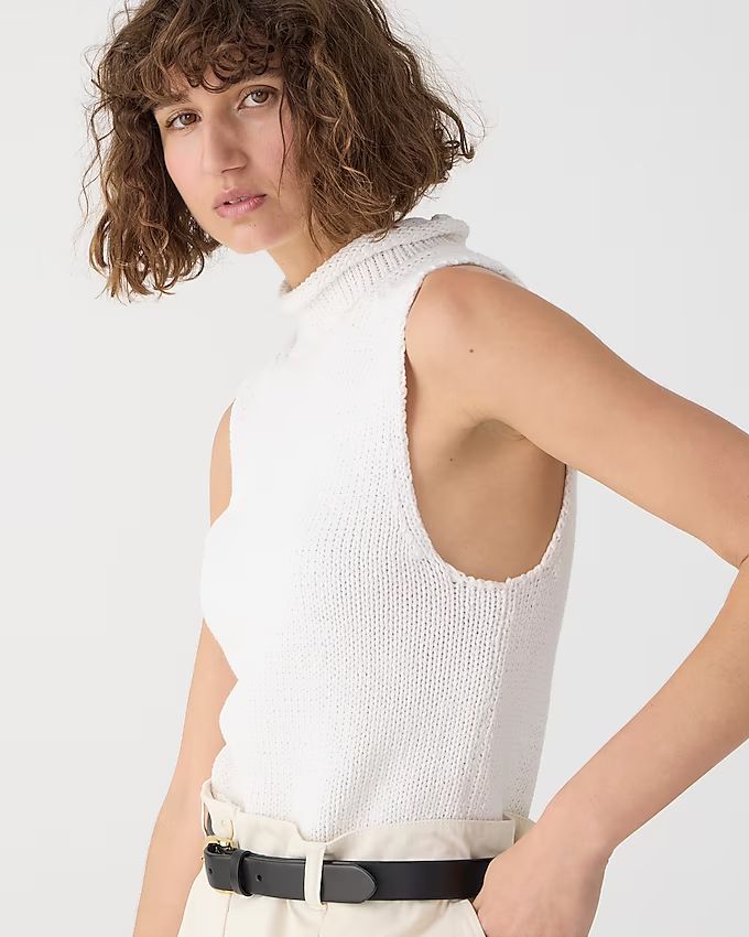 3.0(2 REVIEWS)Rollneck™ sweater shell$39.50$69.50 (43% Off)Limited time. Price as marked.WhiteS... | J.Crew US