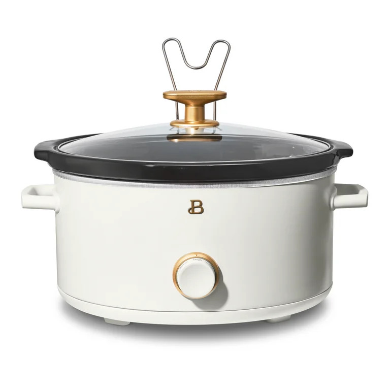 Beautiful 8QT Slow Cooker, White Icing by Drew Barrymore | Walmart (US)