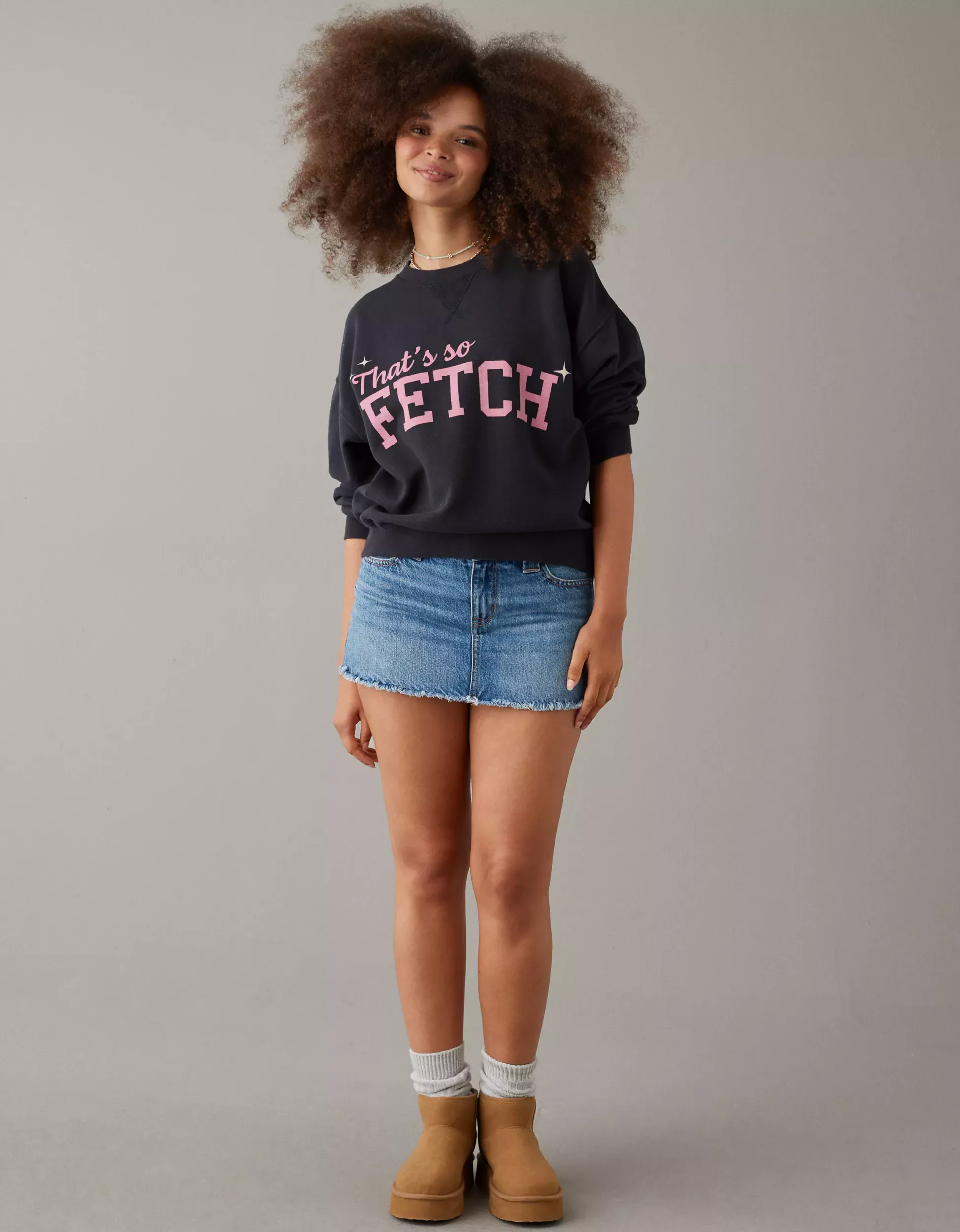 AE x Mean Girls Crew Neck Sweatshirt