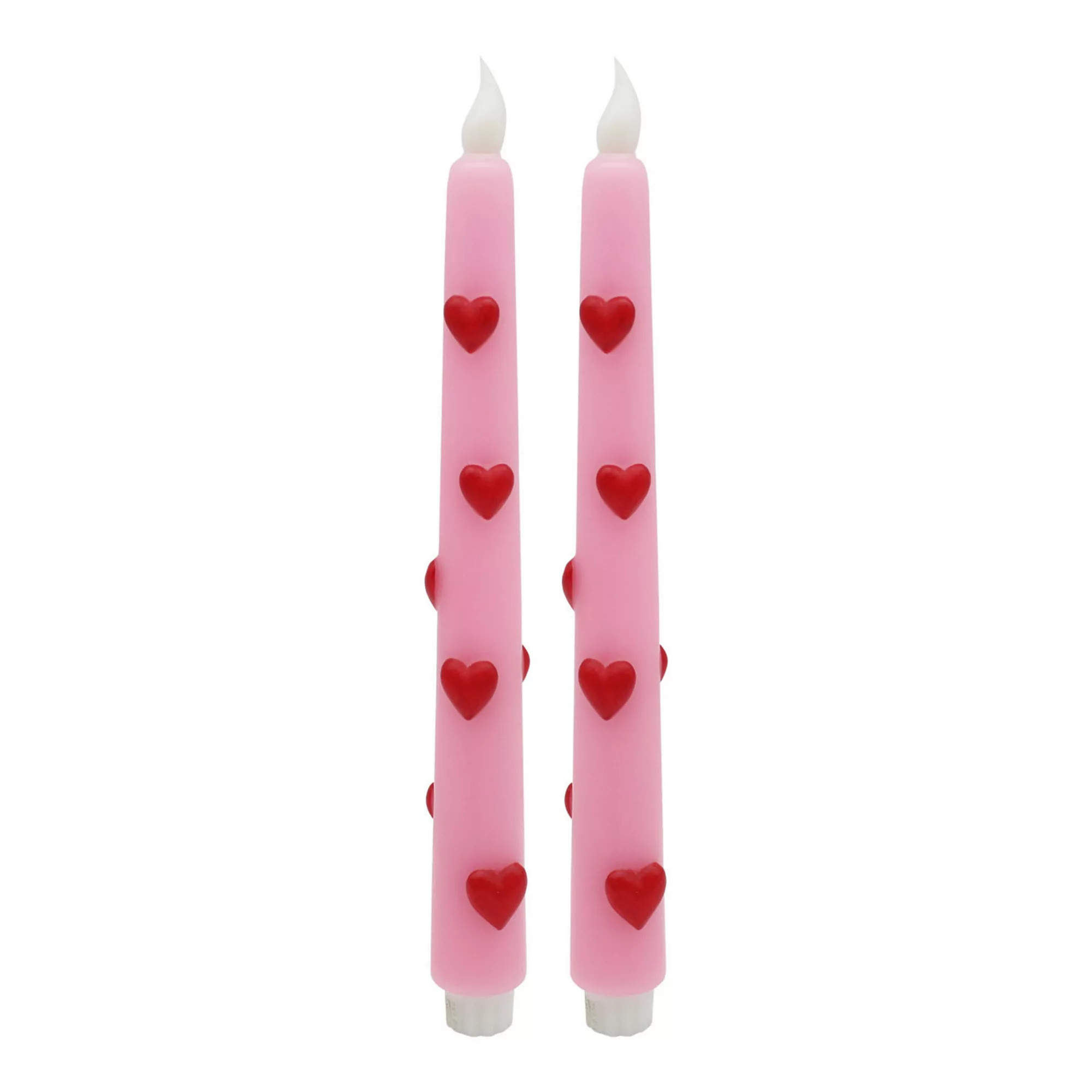 Celebrate Together Valentine's Day Heart Taper Candles | Kohl's