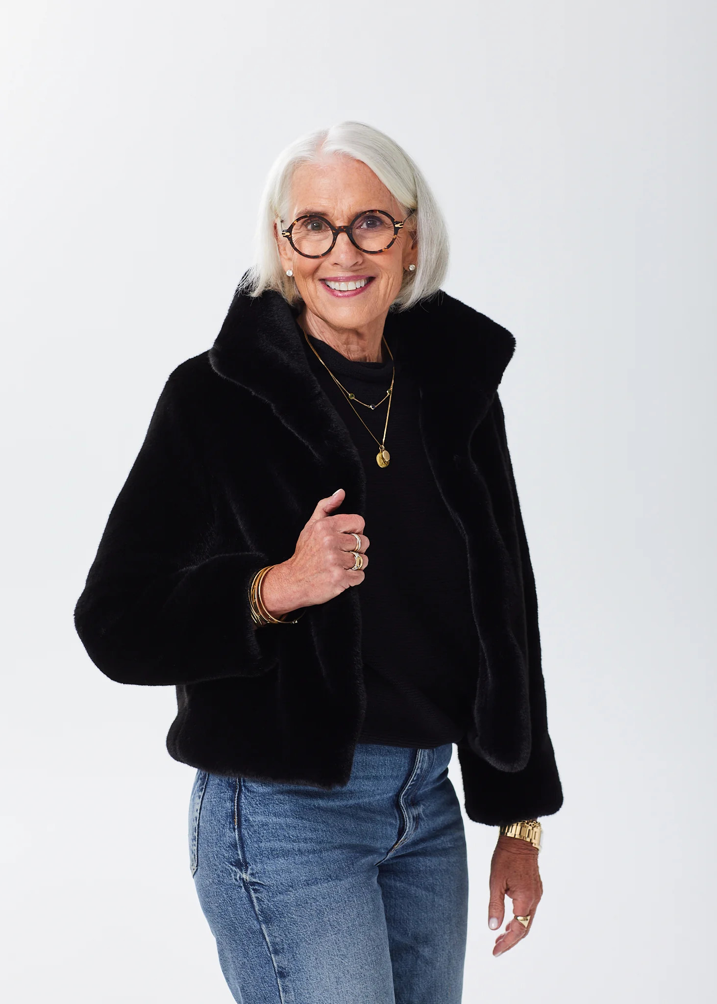 The Faux Fur Jacket | Alice Walk