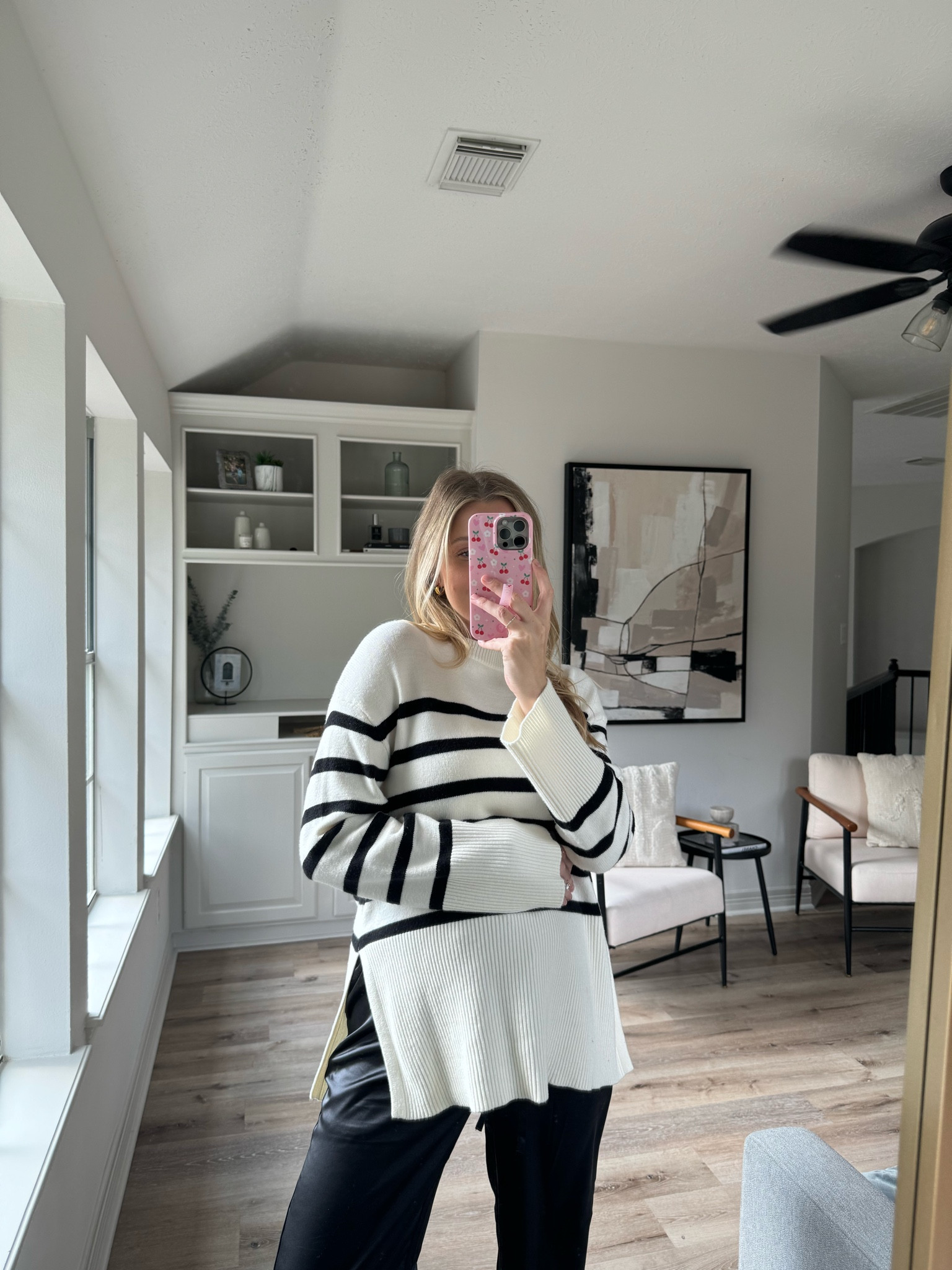 Fall/winter sweater | sizing: I’m wearing a M in the sweater and M in pants

#LTKSeasonal #LTKStyleTip #LTKBump