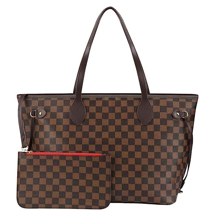 Greeshion Brand Store Womens V Style Bags Women Handbag Tote MM Size Shoulder Bag | Amazon (US)