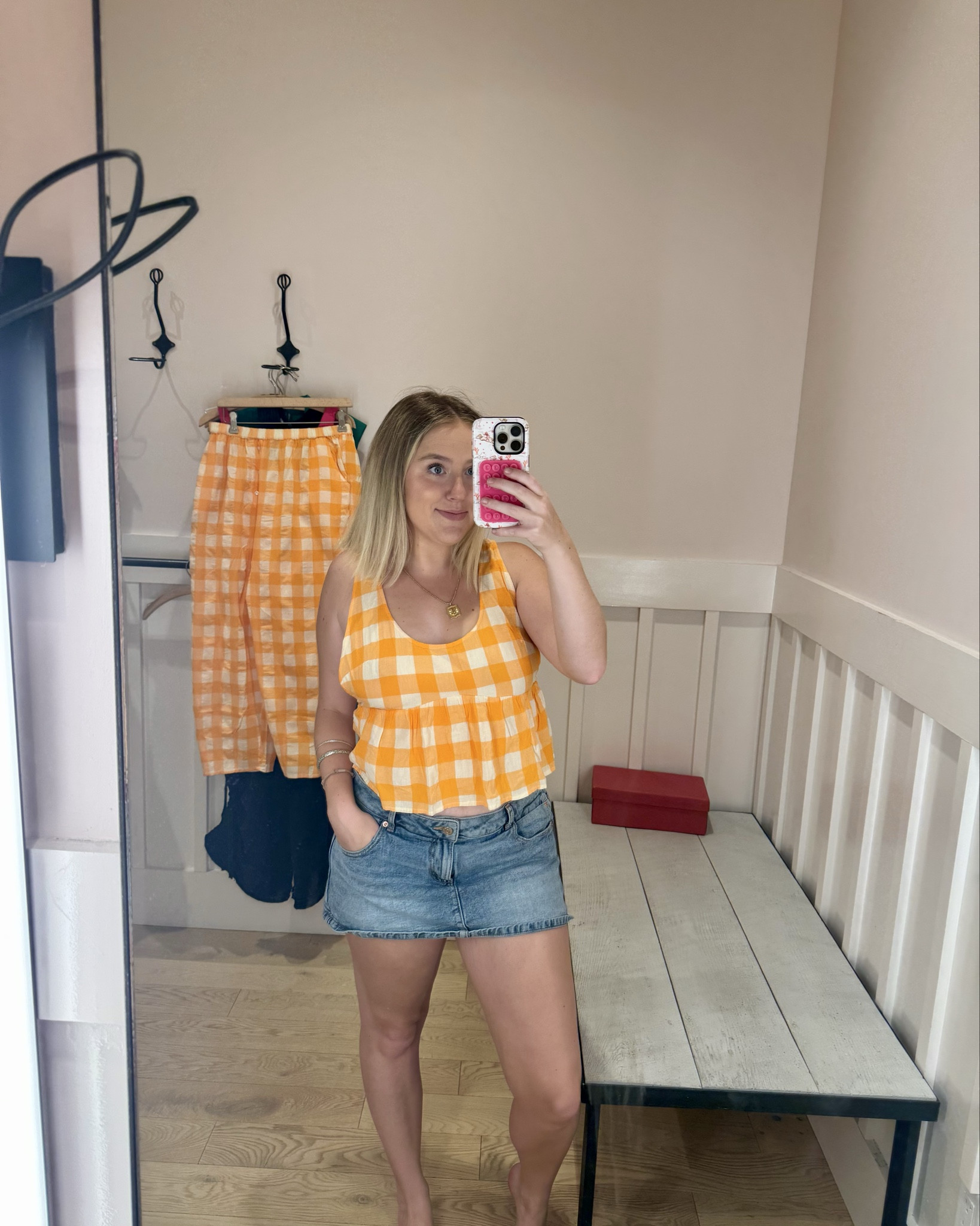 I honestly don’t know if these are pajamas or clothes but I love them either way😩🤏🏻  would be so cute with baby bump

#LTKBump #LTKSeasonal #LTKMidsize