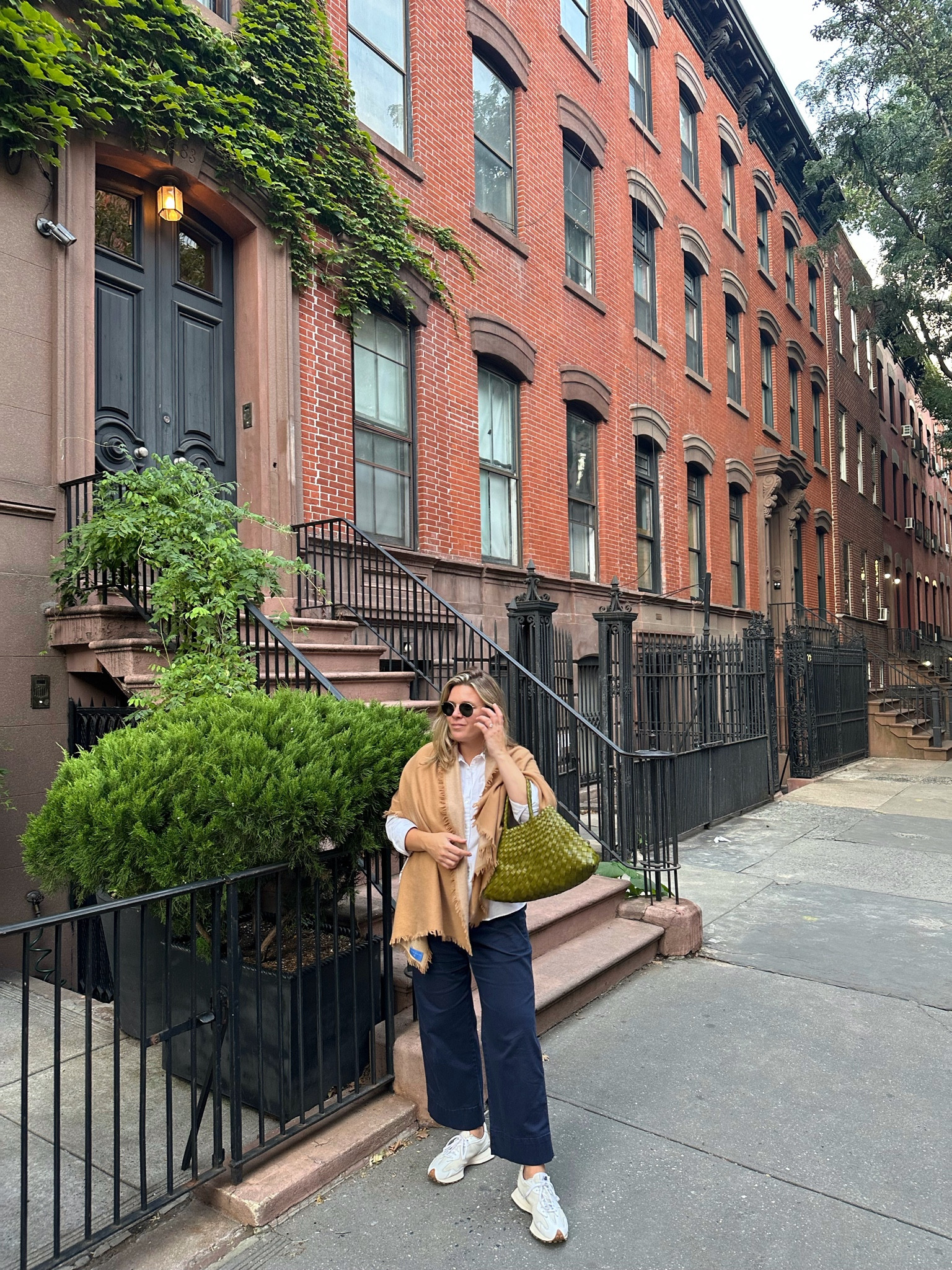 Button down I like to size up, pants run oversized - I’m in a medium and typically a large in Jcrew! Sneakers are from last year but linked similar. 

#LTKSeasonal #LTKunder100 #LTKSale