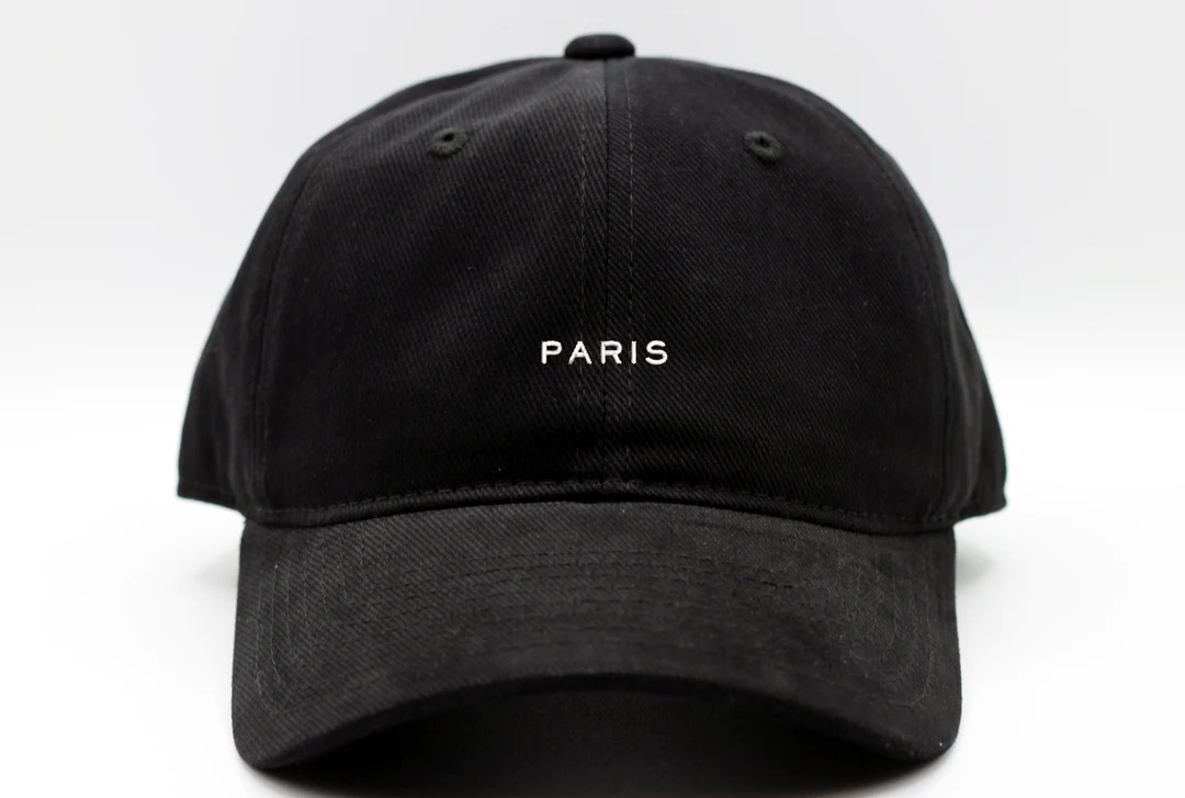Premium PARIS CITY Dad Hat Black Cap Top Quality - Etsy | Etsy (US)