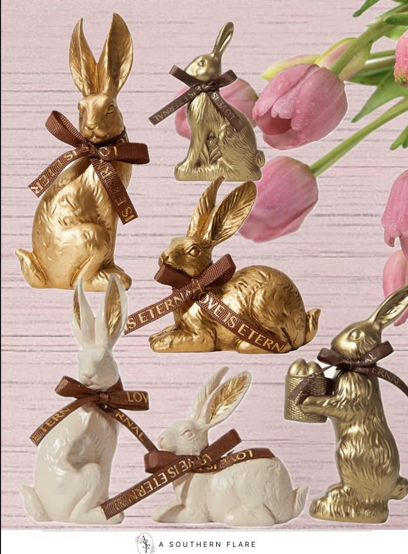 Hop into spring with our adorable Easter bunny decorations. Perfect for adding a touch of joy to ... | Amazon (US)