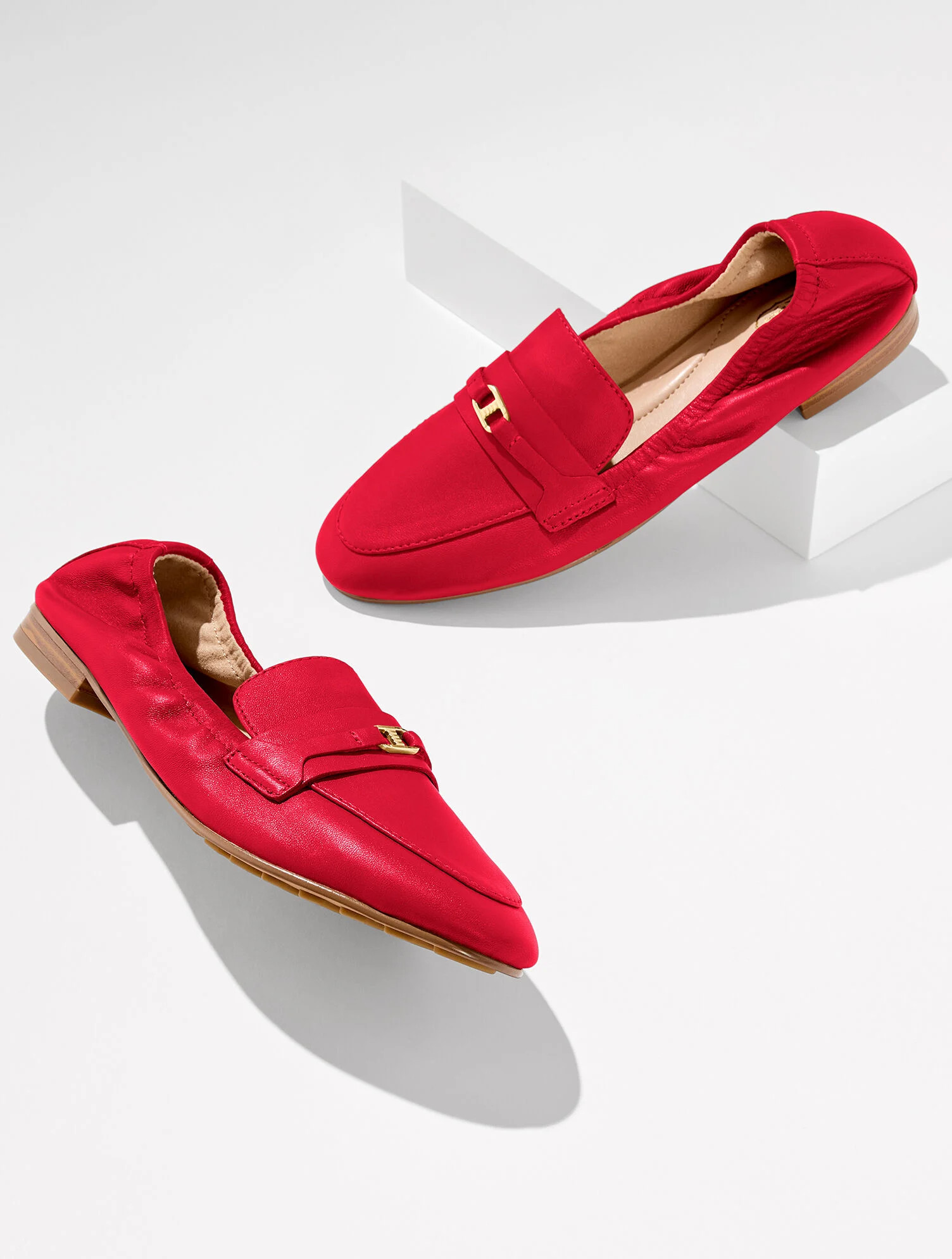 Katrina Bit Nappa Loafers | Talbots