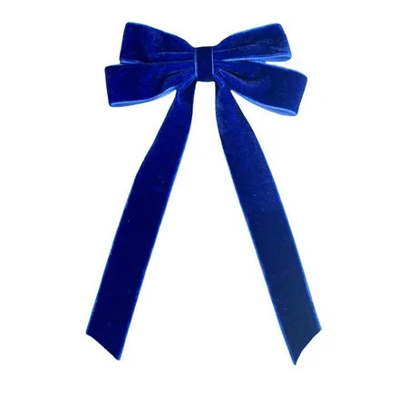 KCEHTA Velvet Christmas Tree Bows, Velvet Ribbon Bows for Christmas Tree, Christmas Wreath Bows, Vintage Velvet Ribbon Bows for Christmas Tree Decorations | Walmart (US)