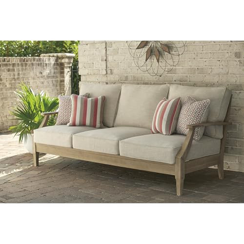 Signature Design by Ashley Clare View 1-Piece Eucalyptus Outdoor Sofa | Amazon (US)