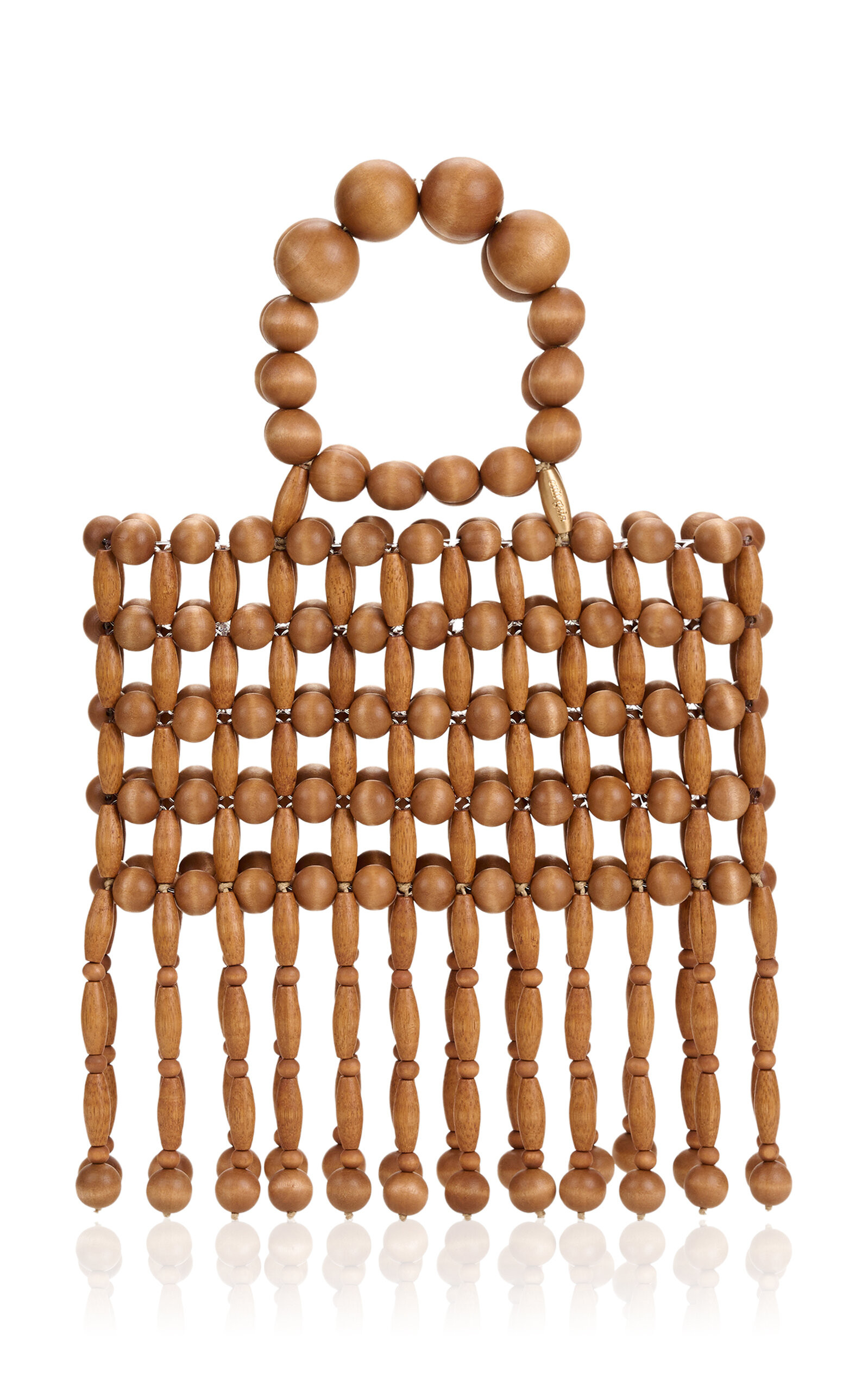 Clara Beaded Top Handle Bag | Moda Operandi (Global)