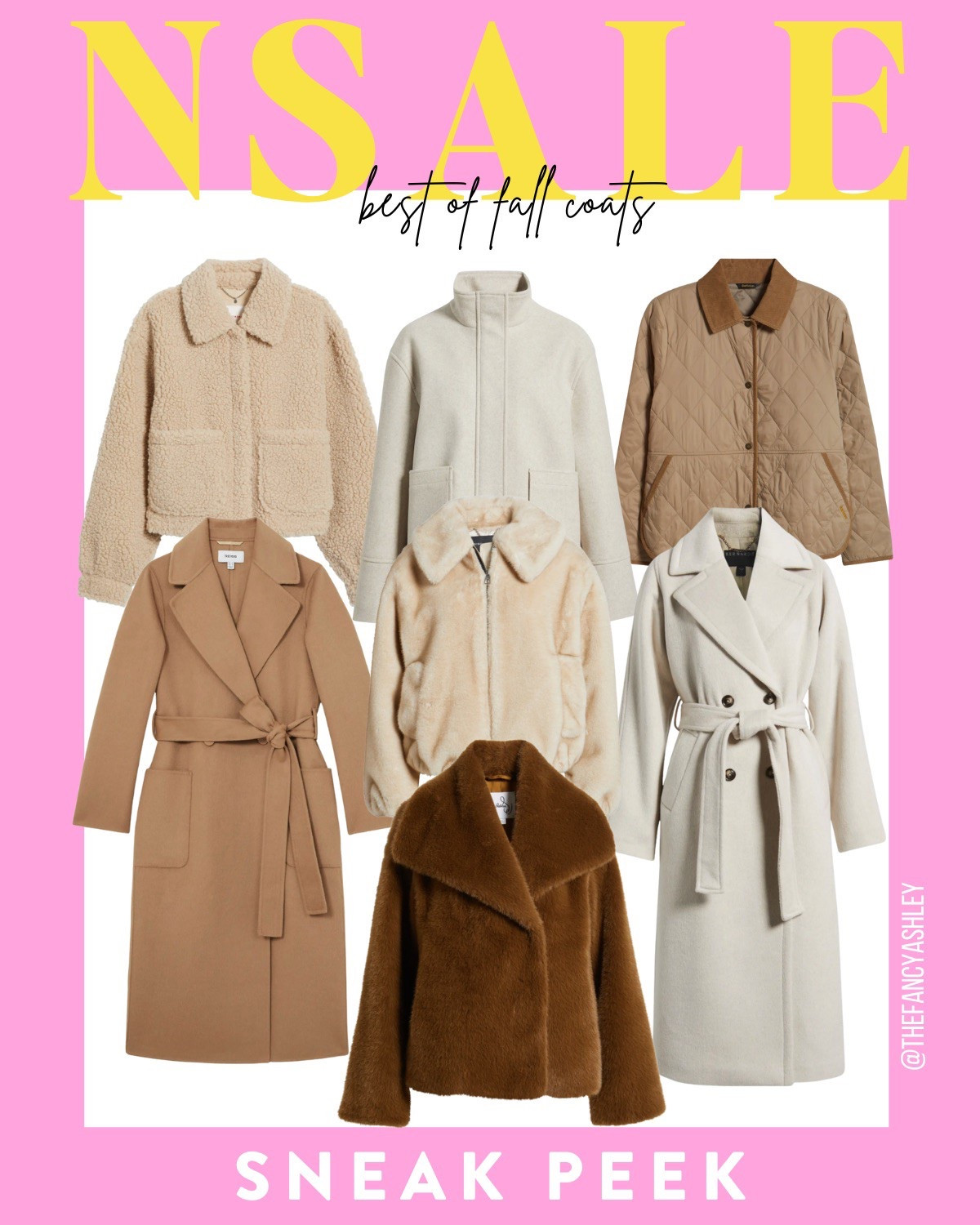 The Nordstrom Anniversary Sale is almost here! Couldn't resist a sneak peek of the absolute BEST fall coats hitting the #NSALE on July 8th. So many cute styles, I'm seriously obsessed. If you've been eyeing that darling coat for fall, the #NSALE is THE time to grab it!!

#LTKStyleTip #LTKSaleAlert #LTKSeasonal