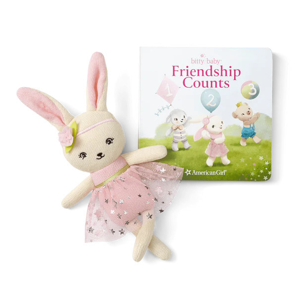 Bitty’s™ Bunny Friend & Friendship Counts Board Book | American Girl