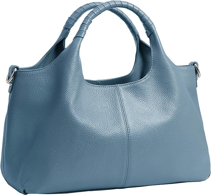 Iswee Genuine Leather Shoulder Bags Purses and Handbags for Women Satchel Designer Cross Body Hob... | Amazon (US)