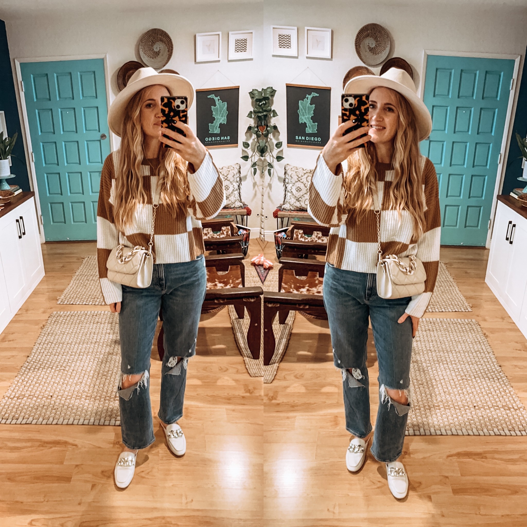 Checkered sweaters are having a moment! 

#LTKSeasonal #LTKstyletip #LTKunder50