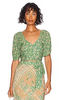 Madame Peacock Sweetheart Blouse
                    
                    SPELL | Revolve Clothing (Global)