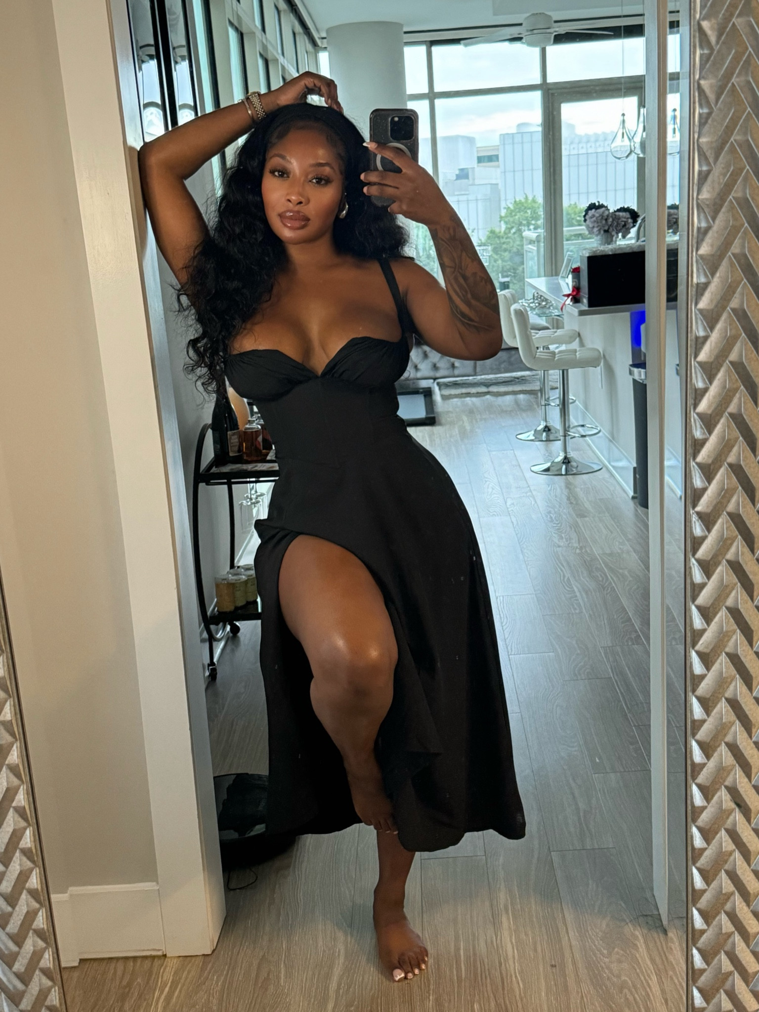 I got so many questions about this dress when I posted a video in it yesterday! It's perfect for vacation on running errands/brunch. It will also be easy to transition to fall because you can just layer it with a cute crop sweater or throw a sweater over the shoulders. I'm wearing a size 4-6

#LTKStyleTip #LTKFindsUnder100