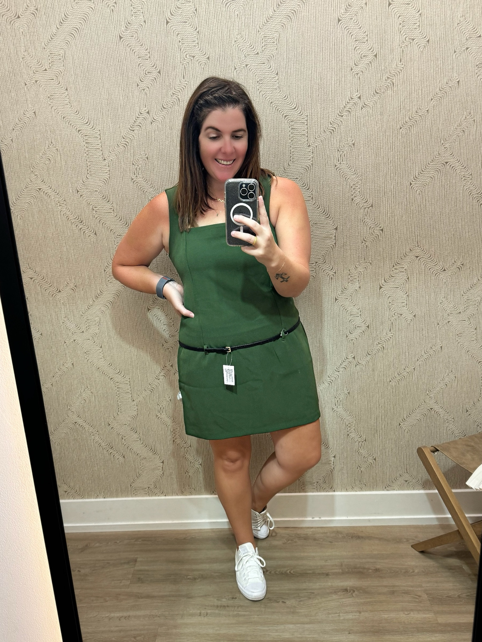 This dress is giving 70s vibes and I’m totally here for it! The fit and color of this dress are perfection, it runs TTS, it comes in 3 color options and it will be 20% off during the LTK Fall Sale! 

#LTKStyleTip #LTKFindsUnder100 #LTKFallSale