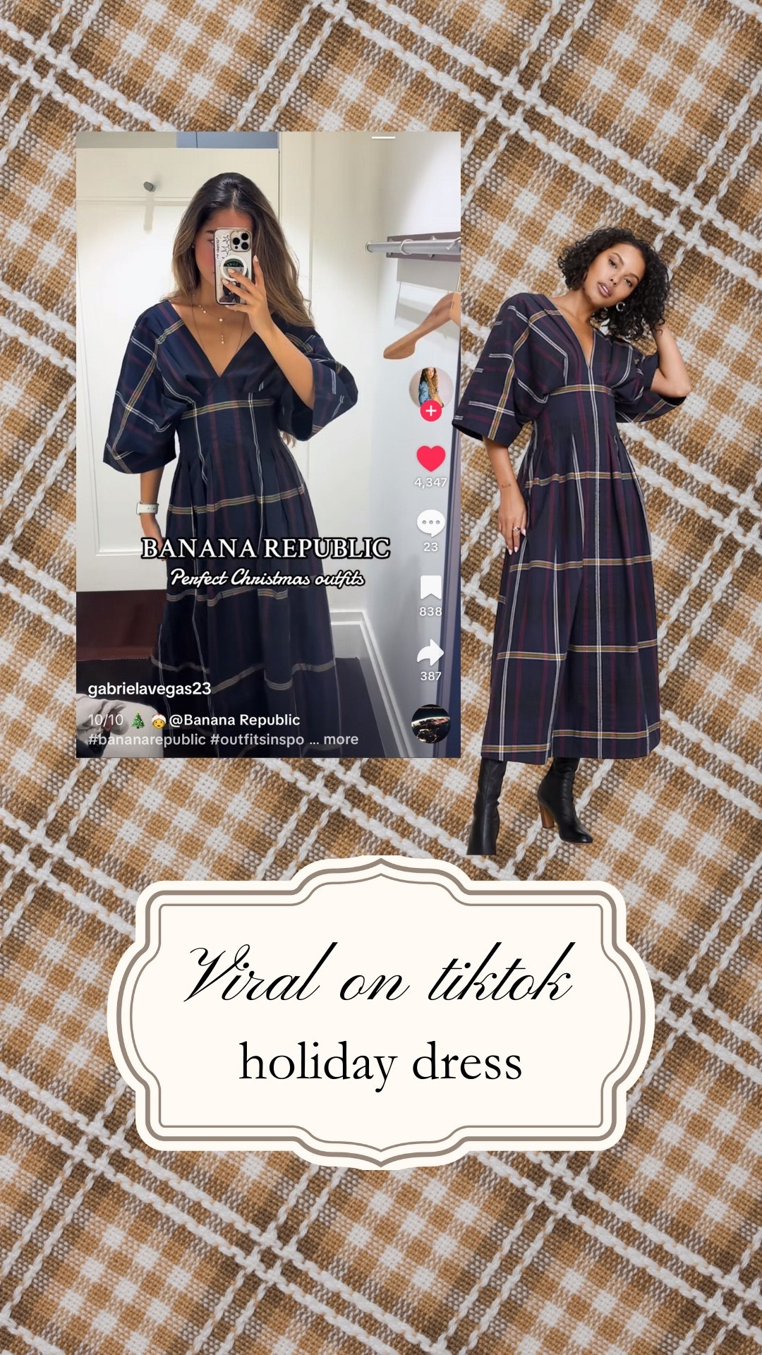 Credit to gabrilavegas23 for an amazing holiday dress find!!! 40% off this cyber monday!

#LTKGiftGuide #LTKCyberWeek #LTKHoliday