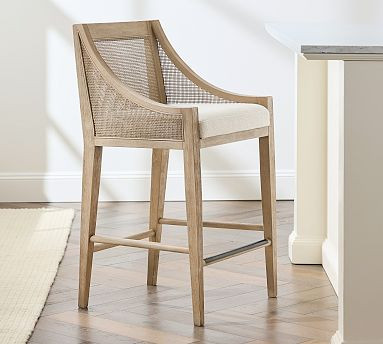 Atwood Cane Counter Stool | Pottery Barn (US)