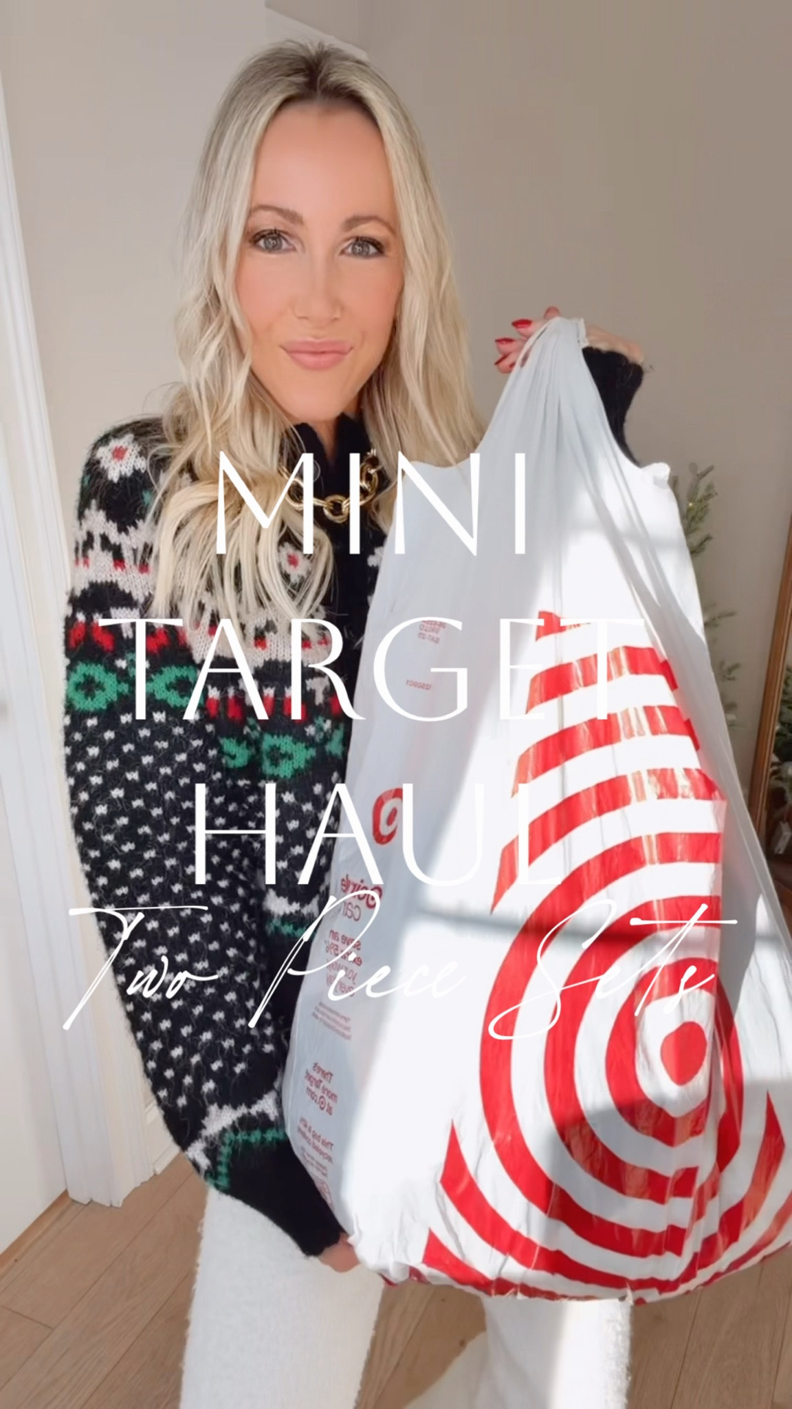 Mini Target haul // brand new two piece sets you are going to want to grab!👀 What all be lounging in all season long! Love the lace trim on this first set! This maroon shade will be my travel outfit this Christmas! These buttery soft crewneck pullovers are so comfy! Feel luxe without the price tag! The matching wide leg sweatpants are so good, too! Elastic waist and pockets! This tunic sweatshirt and jogger combo is such a winner! Love the side zippers and funnel neck on the sweatshirt! Love the long length, not cropped!🙌🏻 So soft and comfy, too! And these joggers are so buttery soft! They have pockets, too! Mix and match the set colors or go for a monochromatic look! Style these together or separately! Both look and feel so high end!  They would be super cute with a puffer vest or a wool coat for an added layer! This long length sherpa jacket is currently limited with stock, but I’ll keep you posted with a restock! I also linked similar options! I’m 5’7” and grabbed my true size XS in the both lounge pants and sized up to the small in the sweatshirts! Perfect for travel, errands, school drop-off, everyday wear, and more! Which set is your fave?👇🏻

#LTKTravel #LTKFindsUnder50 #LTKActive