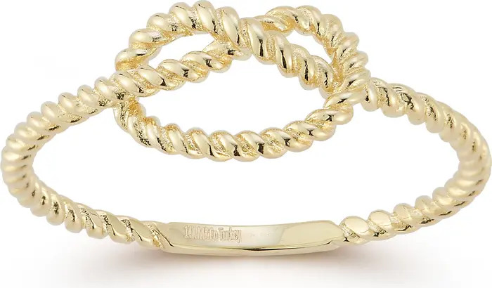 Ember Fine Jewelry 14K Gold Knot Ring | Nordstromrack | Nordstrom Rack