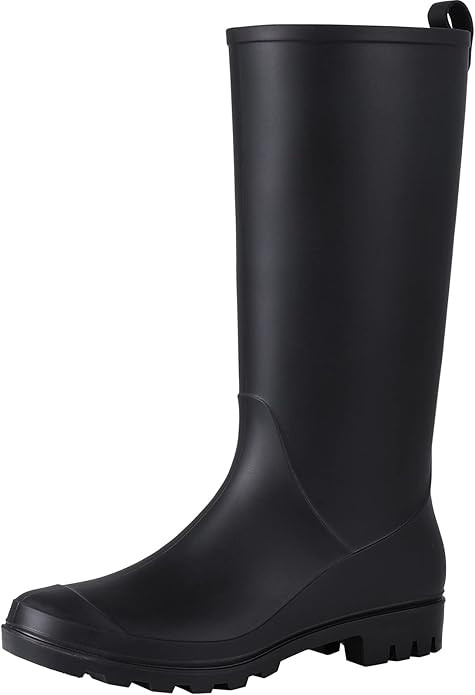 Asgard Women’s Tall Rain Boots Waterproof Knee High Rainboots Rubber Garden Wellies | Amazon (US)