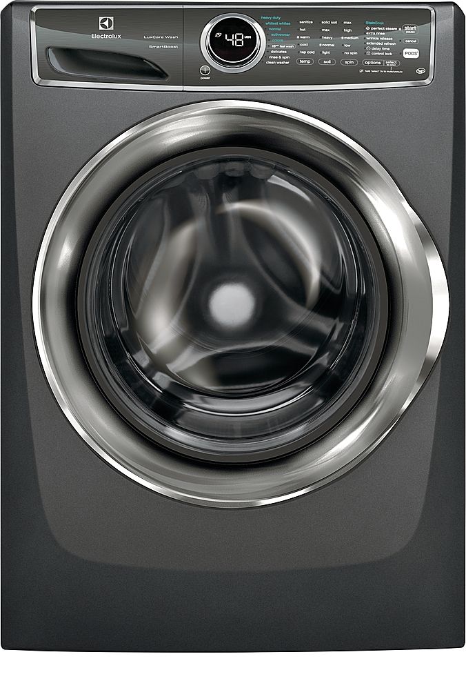Electrolux 4.4 Cu. Ft. 9-Cycle Front Load Washer with SmartBoost® Technology Titanium EFLS627UTT... | Best Buy U.S.